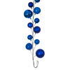 Vickerman 10' Matt Shny Pearl Ball Garland 2-4" - view 4 of 4