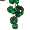 6' Matte Shiny Pearl Ball Garland 4-6" - view 2 of 3