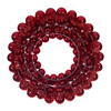 28" Shiny Ball Wreath UV - view 3 of 5