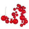 6' Red Candy Ball Branch Garland - view 1 of 4
