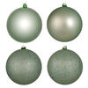 Vickerman Frosty Mint Ball Ornament - view 1 of 5