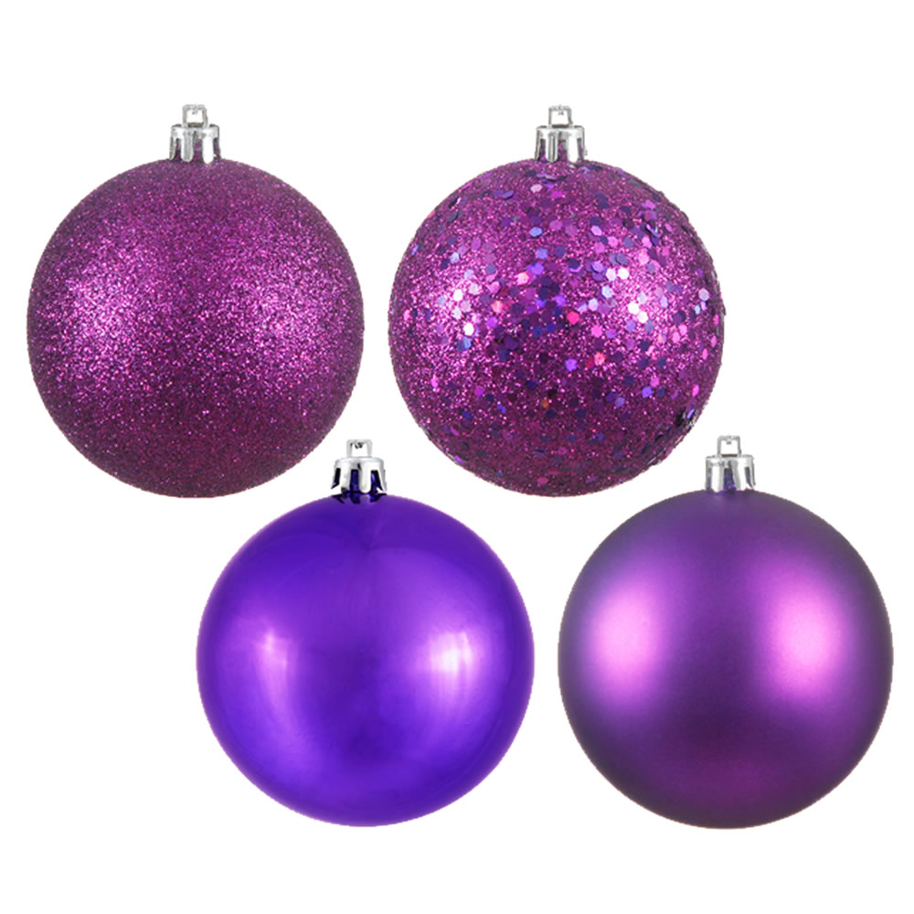 Vickerman Plum Ball Ornament