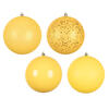 Vickerman Yellow Ball Ornament - view 1 of 4