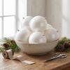Vickerman White Ball Ornament - view 2 of 4