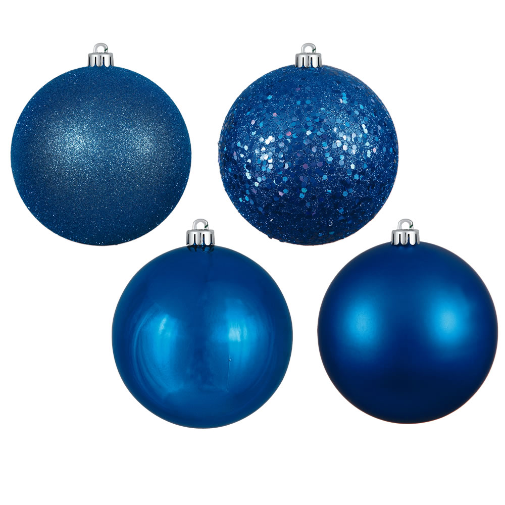Vickerman Blue Ball Ornament