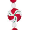 Vickerman Red-White Candy Christmas Garland - view 2 of 3