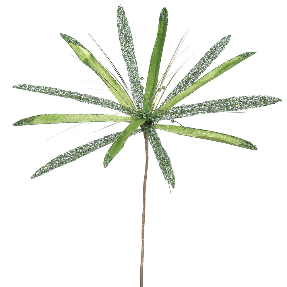 Vickerman 24", 20" Velvet Papyrus Aritificial Christmas Pick