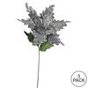 Vickerman 31", 15" Flower Velvet Poinsettia Aritificial Christmas Pick - view 3 of 3