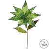 Vickerman 26", 12" Flower Velvet Poinsettia Aritificial Christmas Pick - view 3 of 3