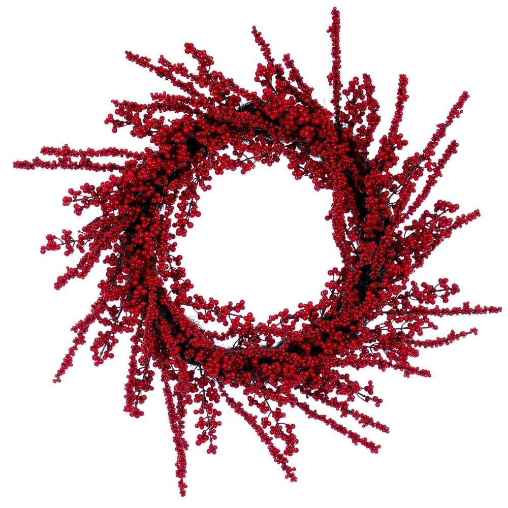 Vickerman Cluster Berry Wreath
