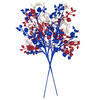 Vickerman Artificial Red/White/Blue Berry Cluster UV Spray - view 4 of 4