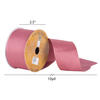 2.5"x10yd Dusty Rose Satin Wired - view 2 of 2