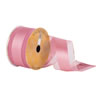 2.5"x10yd Dusty Rose Satin Sheer Gold - view 1 of 2