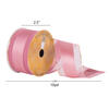 2.5"x10yd Dusty Rose Satin Sheer Gold - view 2 of 2