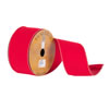 2.5"x10yd Red Velvet Gold Twist Edge - view 1 of 2