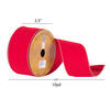 2.5"x10yd Red Velvet Gold Twist Edge - view 2 of 2
