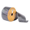 2.5"x10yd Gray Shiny Satin - view 1 of 3