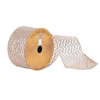 2.5"x10yd Champagne Sheer Chevron - view 1 of 2