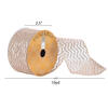 2.5"x10yd Champagne Sheer Chevron - view 2 of 2