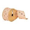 2.5"x10yd Crushed Rose Gold Polka Dots - view 1 of 2