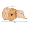 2.5"x10yd Crushed Rose Gold Polka Dots - view 2 of 2