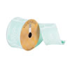 2.5"x10yd Turquoise Dupion White Tree - view 1 of 2