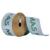 2.5"x10yd Green Merry Christmas - view 1 of 4