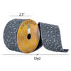 2.5"x10yd Dark Gray Dash Soft Knit - view 3 of 3