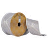 2.5"x10yd Gray/Beige Chevron Sheen - view 1 of 3