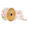 2.5"x10yd Red Green Nostalgic Stamp - view 1 of 3