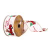 2.5"x10yd Red Truck/Dog/MerryXmas Ribbon - view 1 of 3