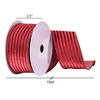 Vickerman 2.5" x 10 yd Striped Mesh and Velvet Ribbon - view 3 of 3