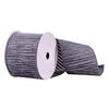 Vickerman 4" x 10 yd Stripe Silver Line Ribbon - view 1 of 3