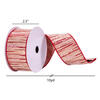 Vickerman 2.5" x 10 Ribbon with Champagne Stripes - view 3 of 3