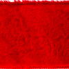 2.5"x10yd Red Faux Fur Ribbon - view 2 of 3