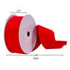 2.5"x10yd Red Faux Fur Ribbon - view 3 of 3