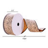 Vickerman 2.5" x 10 yd Cheetah Ribbon. - view 3 of 3