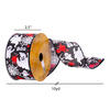 2.5"x10yd Black BOO Ghost Ribbon - view 3 of 3