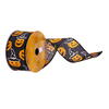 Vickerman 2.5" x 10 Yards Black Jack O Lantern Ribbon - view 1 of 3