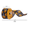 Vickerman 2.5" x 10 Yards Black Jack O Lantern Ribbon - view 3 of 3