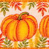 2.5"x10yd Jute Pumpkin Ribbon - view 2 of 3