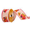 2.5"x10yd Jute Red Harvest Truck Ribbon - view 1 of 3