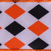 2.5"x10yd White Orange Black Ribbon - view 2 of 2
