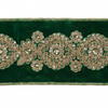 Vickerman 4"x5yd Velvet Wired Edge Christmas Ribbon - view 2 of 2