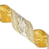 Vickerman Gold Embroidery Two Sided Wired Edge Christmas Ribbon - view 2 of 3