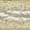 Vickerman Gold Embroidery Two Sided Wired Edge Christmas Ribbon - view 3 of 3