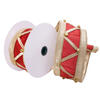 Vickerman 2.5" x 5yd Nutcracker Gold and Green or Red Wired Edge Christmas Ribbon - view 1 of 2
