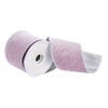 4"x10yd Light Pink/Silver Woven Ribbon - view 1 of 4