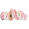 4"x10yd White Farm Fresh Trees Ribbon - view 1 of 4