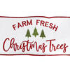 4"x10yd White Farm Fresh Trees Ribbon - view 3 of 4